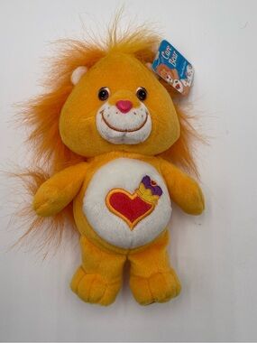 VTG Care Bear Cousins Brave Heart Lion w/Tags Plush Stuffed Animal 2003